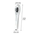 thumbnail image 3 of CELNNCOE Electric Hair Oil Applicator With Red Light 3 In 1 Scalp Massager Comb Handheld Head Scratcher Massager Brush Removable Scalp Applicator Comb With Soft,Massager,white,Free Size, 3 of 6