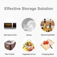thumbnail image 4 of 5-Wire Shelving Unit Steel Large Metal Shelf Organizer Garage Storage Shelves Heavy Duty Commercial Grade Utility Storage Metal Layer Rack For Garage Kitchen Office, 4 of 8