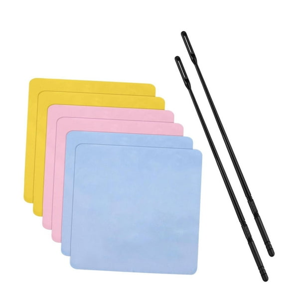 Accesorios de kit de limpieza de flauta Varada de limpieza de flauta conveniente Instrumentos de viento de cuidado de atención práctica multifuncional
