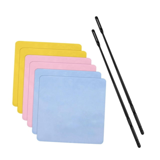 Kit de limpieza de flautas kit de cuidado herramienta de cuidado de tela práctica accesorios livianos accesorios de flauta instrumentos de viento