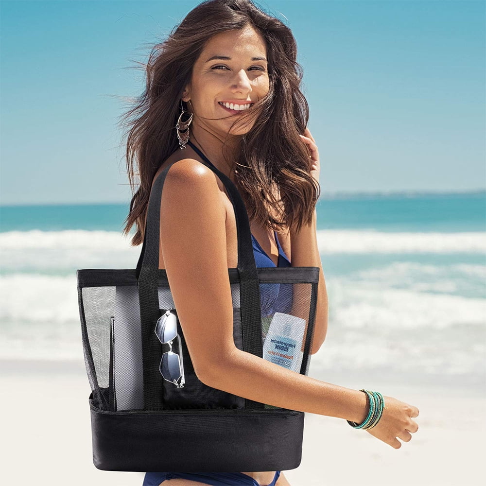 Bolsa Playa Impermeable Mujer Vulken Bolsa De Playa De Malla Extra