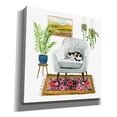 thumbnail image 2 of Epic Graffiti 'Homebody II' by Victoria Borges, Canvas Wall Art, 37"x37", 2 of 2