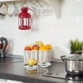thumbnail image 3 of Stainless Ladle Holder with Two Bowls, Tabletop Soup Ladle Rest for Kitchen and Dining Use, 3 of 5