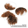 thumbnail image 3 of Puff Curly Bun Bangs Short Messy Drawstring Ponytail Extension Hair Piece Women Girls Hairpiece, 3 of 7