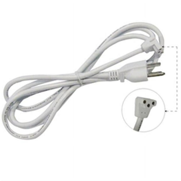 Jesco Lighting SG-PC-BR 6 ft. 3-Wire Power Cord, Brown