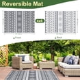 thumbnail image 3 of Boho Area Rug x Machine Washable Rugs for Living Room Non Slip Soft Carpet Geometric Jacquard Textu Carpet for Bedroom Dining Room Nursery Office Living Room Rug, 3 of 5