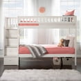 thumbnail image 2 of Atlantic Furniture Lit Superposé Westbrook, Simple/Simple, Blanc, 2 of 8