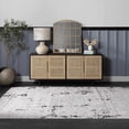 thumbnail image 6 of BoutiqueRugs Terlingua Mosaic Area Rug - Geometric Pattern Fade Look Carpet for Living Room - Light Pink, Blush, Cream, Gray - 5'3" x 7' (5x7), 6 of 13