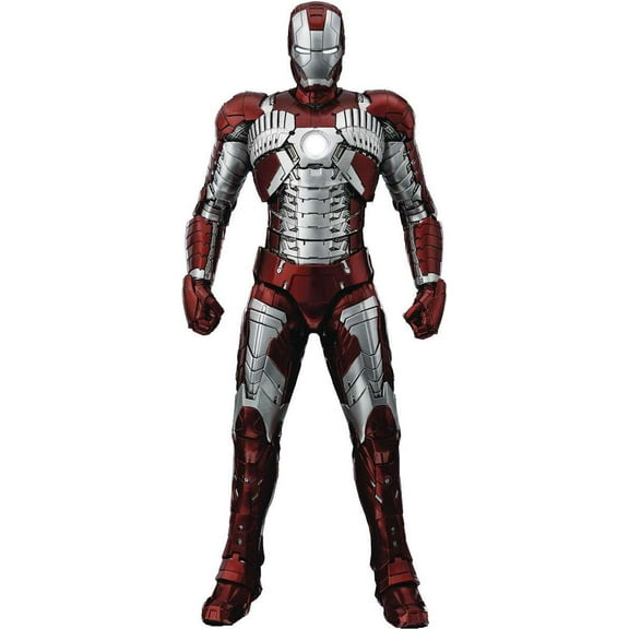 Marvel Infinity Saga Iron Man Mark 5 DLX Collectible Action Figure