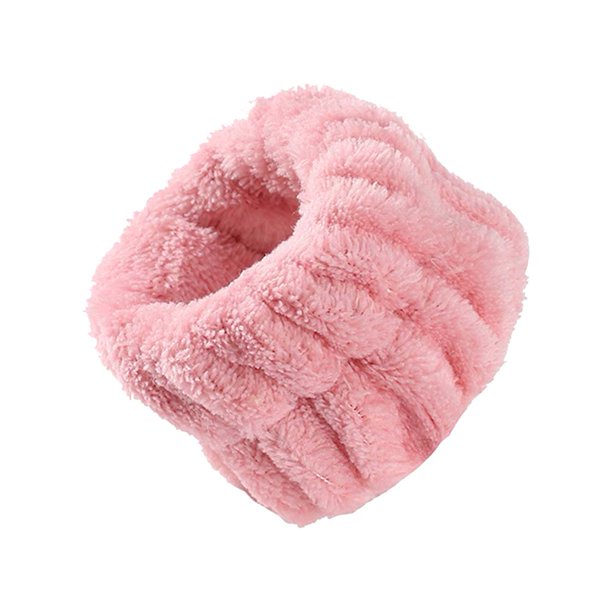 Muñequera de Spa reutilizable para mujer y niña, muñequeras de toalla de microfibra suave para lavarse la cara, Yoga, correr, deporte, 1 ud.