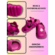 thumbnail image 5 of SANDALIAS PARA NIÑA LIGERSA Y ANTIDESLIZANTES EVA COLOR FUCSIA CON PINES DECORATIVOS, 5 of 5