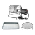 thumbnail image 3 of Coffee Bean Roaster Nuts Roaster Drum Dryer Machines Coffee Roaster Machine 18x18cm, 3 of 9