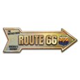 thumbnail image 1 of SignMission P-ARROW8-999637 Panneau Flèche Arizona Route 66 8 x 24 Po. de Large, 1 of 4
