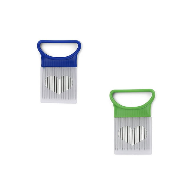 Mikilon Assistant de Tranchage Alimentaire Trancheuses Support de Légumes en Acier Inoxydable Trancheuses de Viande
