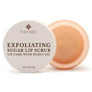 Hanalei Sugar Lip Scrub | Island Cane Sugar and Kukui Oil | Vegan and Cruelty-Free - 22g