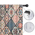 thumbnail image 4 of Blackout Kids Curtains,Multicolor Ethnic Mandala Pattern Childrens Insulated Curtains Set Of 2,Bedroom Essentials,Toddler Room Decor 42x54in(106x137cm), 4 of 5