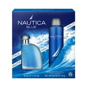 Nautica Blue, 2pc Gift Set: 1.7oz EDT + 6.0oz Body Spray