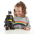 thumbnail image 2 of Imaginext DC Super Friends Batman XL 10-Inch Poseable Figure for Preschool Kids, Black, 2 of 6