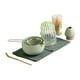 thumbnail image 3 of Juego de té Matcha 7x, tazón de té Ceremonial japonés Matcha, juego completo de taza de té verde hecha a mano, juego de batidores japoneses Matcha, el , Verde, 3 of 9