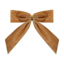 24pcs Burgundy Small Velvet Christmas Bows For Christmas Tree Wreath Gift Wrap Crafts Wedding Party Bows For Snack Bags Baking Candy Bags Home Decoration