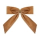 thumbnail image 2 of Fiudx Lazos de Terciopelo Burdeos, Cinta Suave y Lujosa, Perfectos para Árboles de Navidad, Coronas, Envoltura de Regalos y Decoración para Fiestas. Reutilizables, 24 Unidades, Tamaño 8,9 X 8,9 Cm., 2 of 7