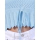 thumbnail image 5 of INSPIRE CHIC Chaleco de Suéter Corto de Mujer de Crochet Sin Mangas con Lazo Frontal para Verano Playa Tallas XL Azul, 5 of 6