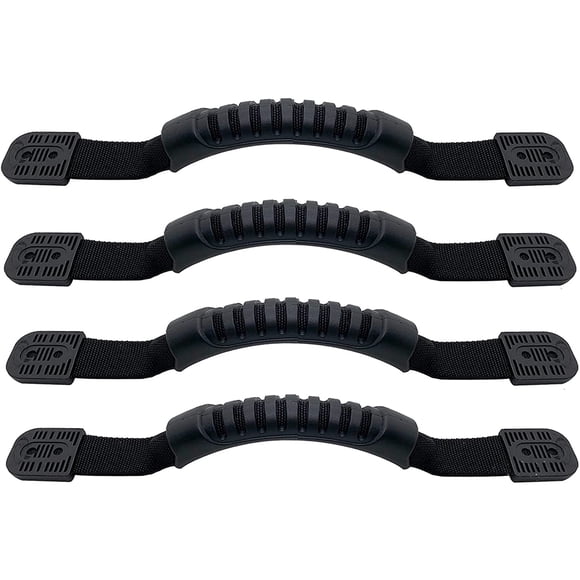 Advancent 4 piezas a prueba de agua mango de barco Kayak soporte de PVC canoa accesorios U-ring equipaje manija reemplazo Hardware maleta mochila Deportes acuáticos