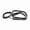 Black, variant on PAWPOURRI Red Leash and Collar Combo for Dogs, Adjustable Collar with Strong Tangle-Free Leash, Durable & Comfortable (Black-Medium)