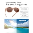 thumbnail image 3 of TINHAO Fit Over Glasses Sunglasses for Women Men Large Cat Eye Sunglasses Polarized 100% UV400 Protection, 3 of 7