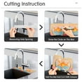 thumbnail image 5 of Yayeee Faucet Mat for Kitchen Sink 30" Diatomite Long Splash Guard Pad, Goldfish, 2 Pack, 5 of 7