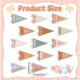 thumbnail image 2 of LZLINGMEI 14 Pcs Baby Felt Pennant Milestone Signs Monthly Milestone Banner Flags Pennant Triangle Banner Age Milestone Flag Signs for Boy Girl Newborn Birthday Party Decor(Assorted Colors), 2 of 7