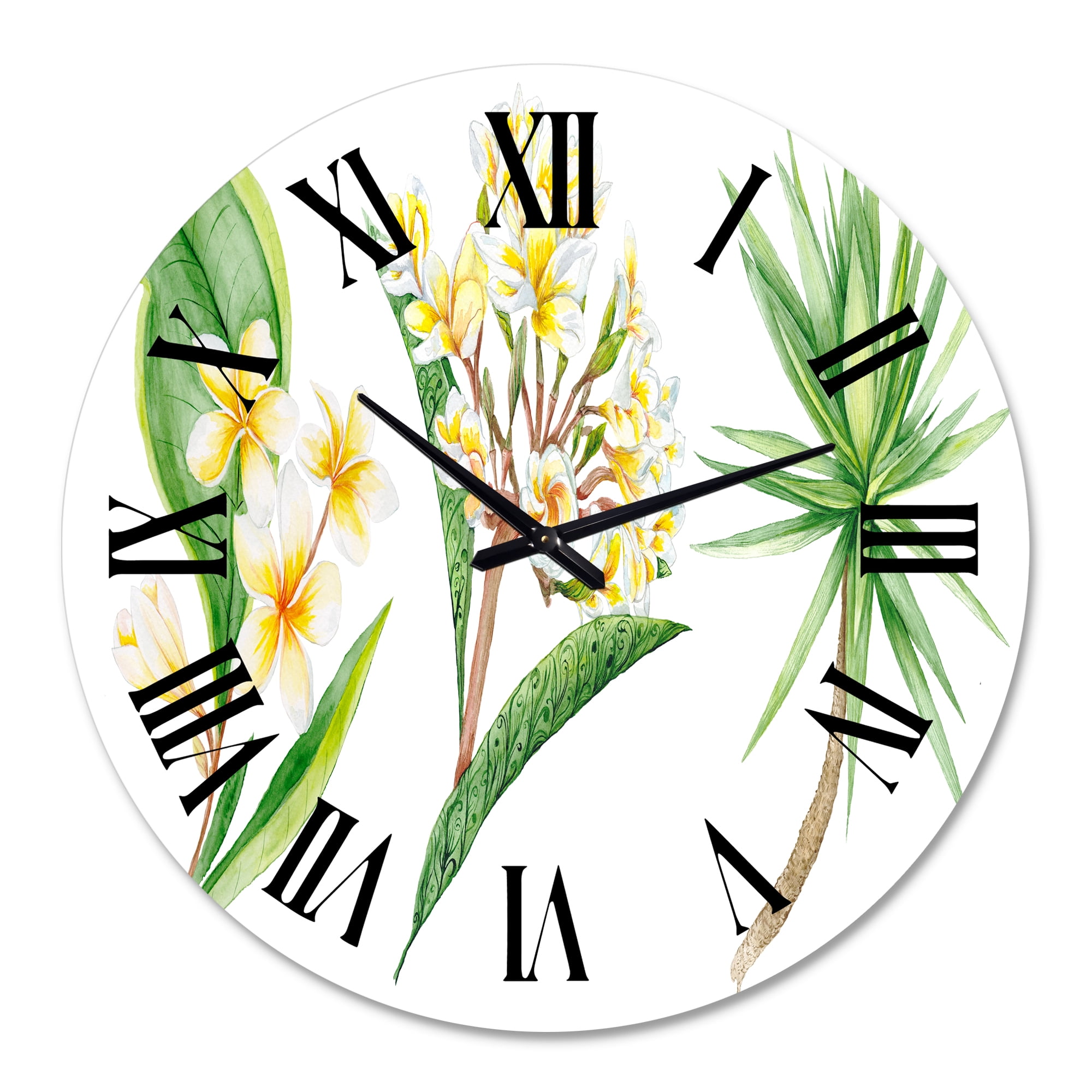 Designart 1 in Quartz Traditional Wall Clock