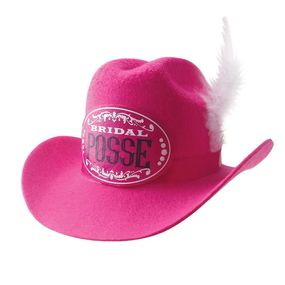 Gettin Hitched Mini Posse Hat Pink