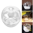 thumbnail image 5 of Cheers.US 2 PCS Hamster Bathtub Transparent Sand Bath Box Splash Proof Hamster Bathroom Small Animal Toilet ,Transparent, Large Space, Easy to Install Pet Supplies, 5 of 13