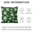 thumbnail image 5 of Nawypu St Patricks Day Pillow Covers Lucky Charms Shamrock Spring St Patricks Day Decorations Irish Cushion Covers Outdoor Farmhouse Clover Home Decor for Sofa Couch Bed, 5 of 5