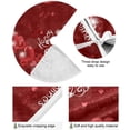 thumbnail image 2 of GZHJMY Valentine's Day Hearts Christmas Tree Skirt Home Decoration Large Round Christmas Tree Skirt for Holiday Party Home Christmas Day Ornaments, 35.4", 2 of 6