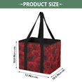thumbnail image 2 of Collapsible Car Trunk Organizer with Handles 600D Oxford for Car Kitchen and Home Storage, The Beauty Of Roses 13× 10.2×10.8inch, 2 of 6