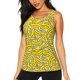 thumbnail image 1 of Fotbe Banana A Blusas Sin Mangas para Mujer – Estilo Casual, Corte Suelto, Slim-Fit, Cuello Redondo Deportivo, Tops de Verano para Gimnasio y Yoga-Large, 1 of 7