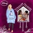 thumbnail image 2 of Sudadera con capucha Disney Stitch para mujer, forro polar cálido, azul, 2 of 6