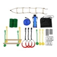 thumbnail image 2 of Kit completo de línea floja de obstáculos Kit de guerrero de cuerda apretada Accesorios Equipo de barras de para entrenamiento, 2 of 7