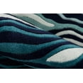 thumbnail image 4 of Momeni Abstract Modern Area Rugs, Blue, 4 of 6