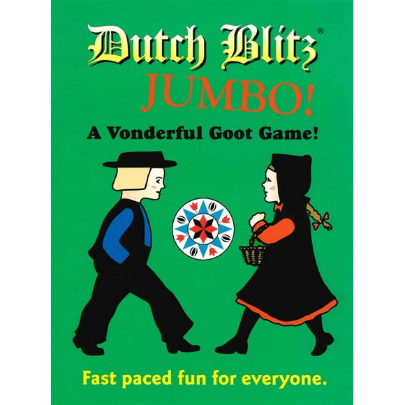 Jumbo Dutch Blitz Jeu de Pelouse / 9 Pieds x 13 Pieds Cartes