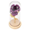 thumbnail image 1 of Adorno de rosa de jabón, flor de jabón con decoración de flores artificiales de cristal, regalo de Festival, artesanía Superior, 1 of 13