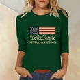 thumbnail image 2 of ZJXFGS Womens Summer Tops,Trendy Work T-Shirt Outfits Printed Cute Tunic Tops Casual Blouses Basic Tees Vacation Outfits Y2K 2026 Basic Tee Beach Cute Tops Blackish Green L, 2 of 4