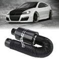 thumbnail image 5 of Filtro de aire universal para automóvil, Kit de manguera inducción de admisión cerrada con alimentación de filtro de aire frío de fibra de carbono de 3 "para automóvil Ecomeon no, 5 of 5