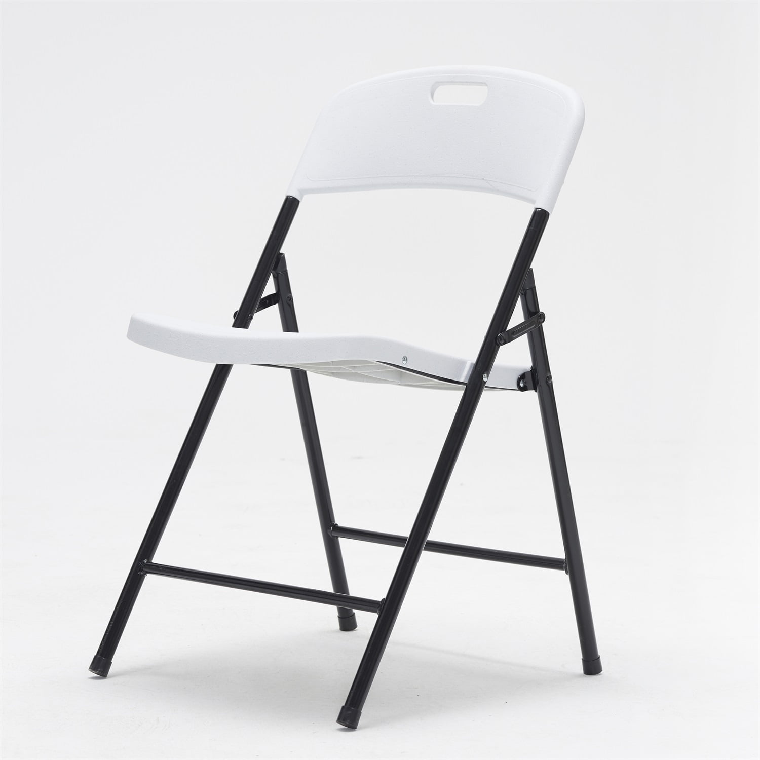 Hommoo 4 Pack Plastic Folding Chairs, Folding Plastic Chair with 350-Pound Capacity, Folding Chair for Camping/Picnic/Party, White Hommoo 4 Pack Plastic Folding Chairs, Folding Plastic Chair with 350-Pound Capacity, Folding Chair for Camping/Picnic/Party, White
