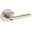 Lifetime Satin Nickel, variant on Baldwin 5164056PRIV 5164 Privacy Door Lever Set - Nickel