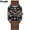 coffee, variant on New men's watch with large dial, square silicone strap, calendar, men's watch with sun, moon, stars, and luminous features, fashionable trendy watch