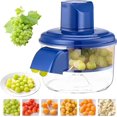 thumbnail image 1 of 3-in-1 Electric Grape and Garlic Peeler - Automatic Peeler - USB Rechargeable Multifunctional Small Fruit and Tomato Peeler - Easy to Use for Home Kitchens and Commercial Purposes, 1 of 5