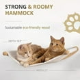thumbnail image 2 of Cat Wall Furniture,Cat Hammock Wall Mounted Cat Shelf with Two Steps, Cat Wall Climbing Shelves Set,Cat Shelf and Perches for Wall S  ping,Playing,Climbing and Lounging,Cat Bed for Kitty Large Cats, 2 of 6